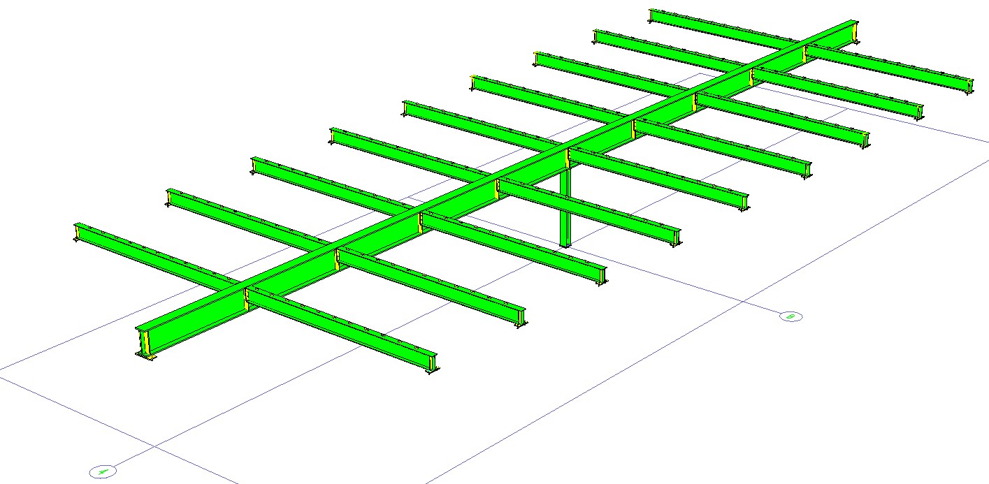 Konstrukcje metalowe II - projekt - PK 2023/24ST/NS-L